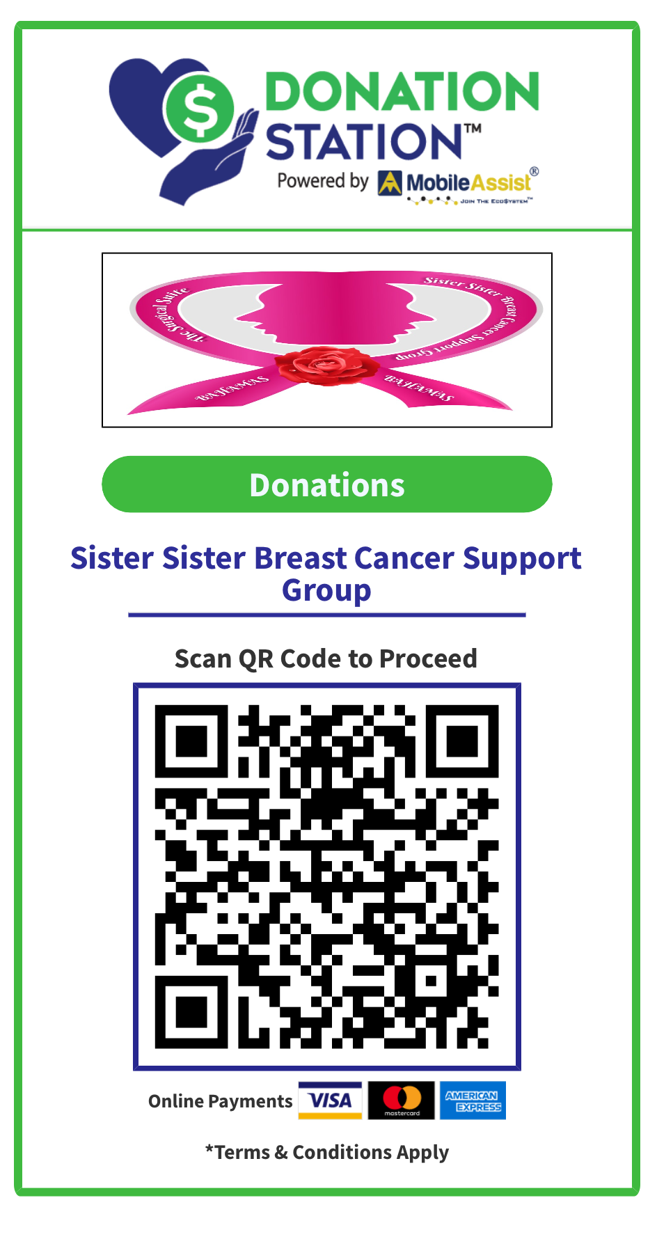 Donate with MyMobileAssist